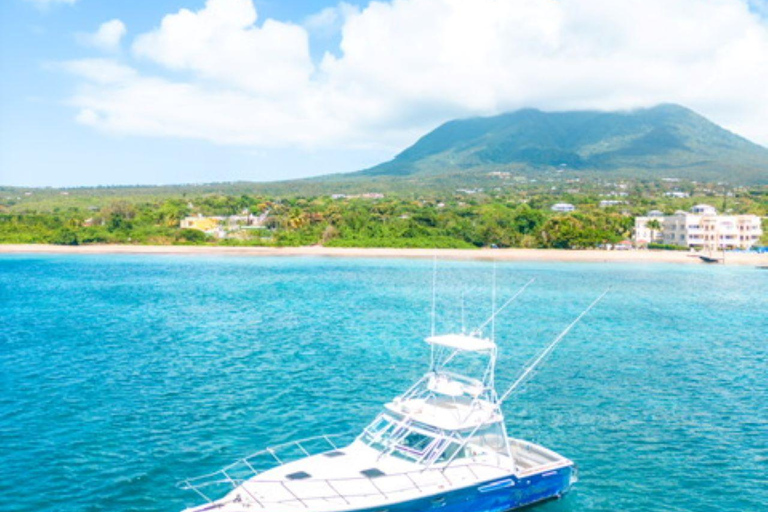 Saint Kitts & Nevis: Private Fishing Charter with Open Bar Half day