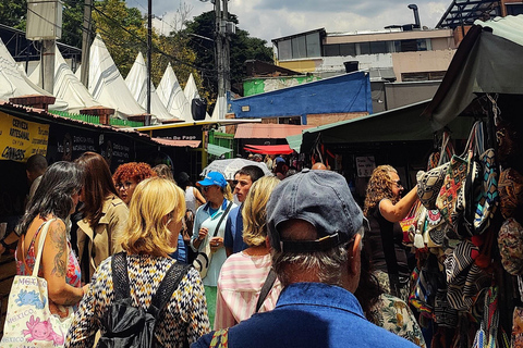 Bogotá: Usaquén Walking Tour + Sunday Arts Market Monday to Saturday – 2.5 hours