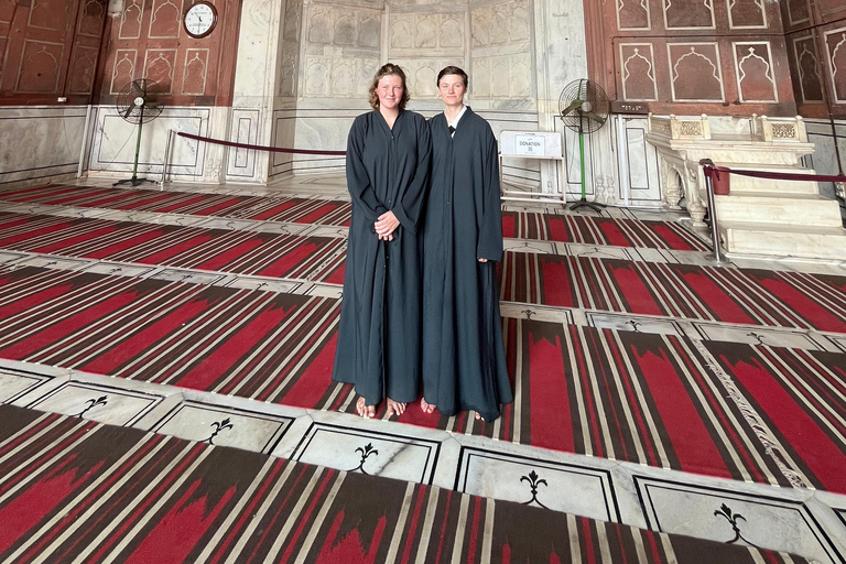 Delhi: Old and New Delhi Private Full or Half-Day Tour Full Day Tour with Guide Only - (Without Car & Driver)