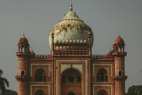 Delhi: Tomba di Humayun e Tomba Safdarjung Tour di mezza giornata guidato