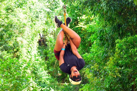 Cancun - ett äventyr ATV, zipline och Cenote-äventyrDelad ATV