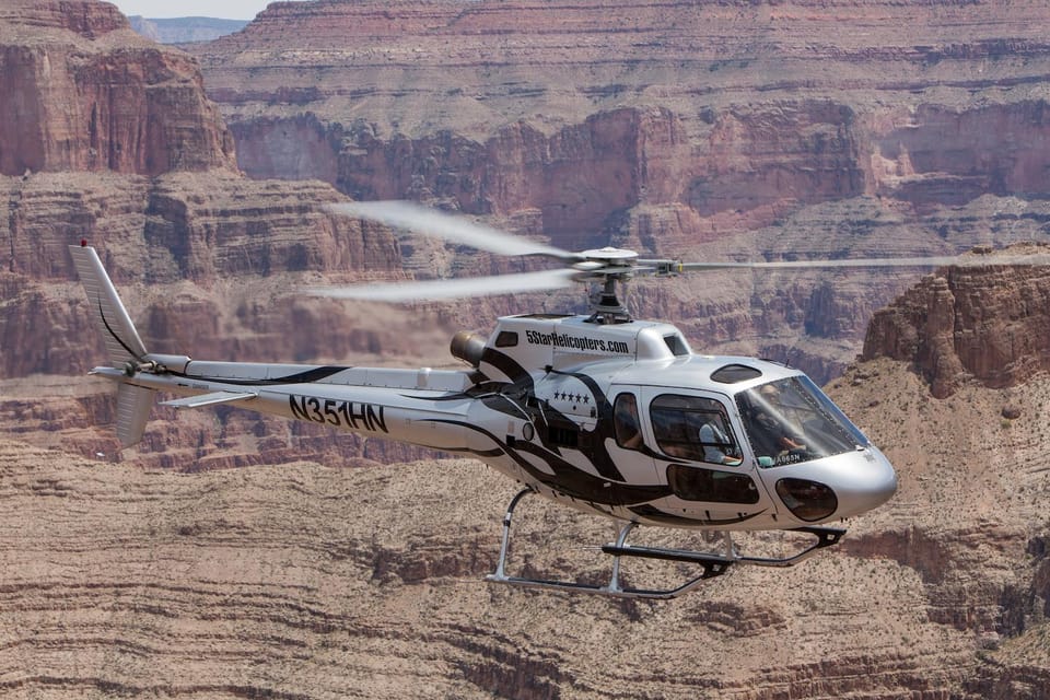 Las Vegas: Rozšířený helikoptérový zájezd na Grand Canyon West Rim
