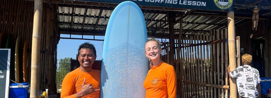 Canggu : 3 jours de cours de surf avec un moniteur certifié ISA