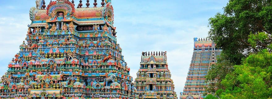 Visite privée de Trichy, Tanjore, Chettinad au départ de Madurai
