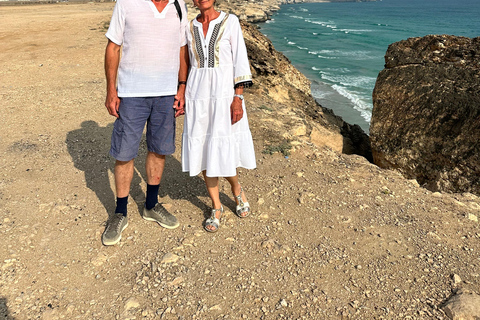 Salalah : Wadi Darbat, grotte de Teeq - visite des arbres Baobou