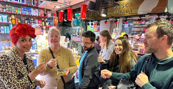 Barcelona: Tapas Walk & La Boqueria Market Walking Tour