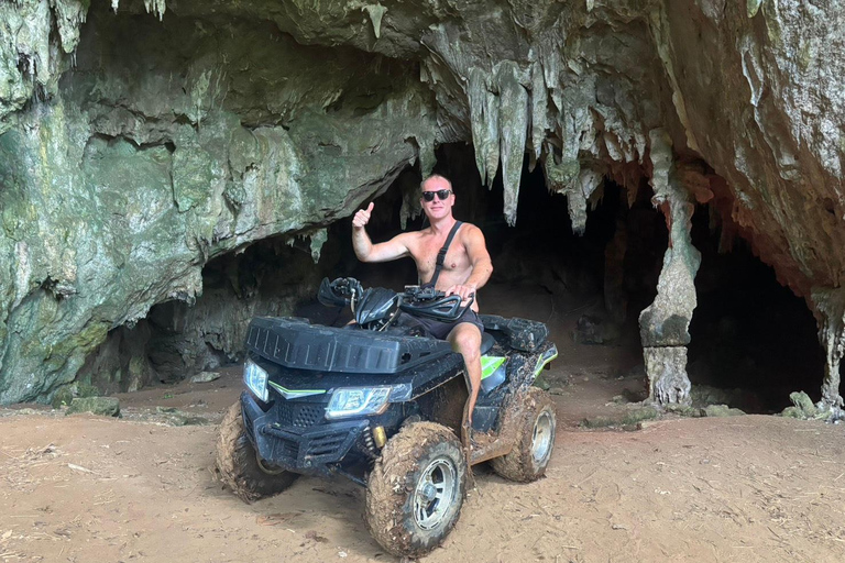 Krabi: Sai Thai ATV with Plantation, Mountain, cave trail 30 Minute ATV Drive (2 People per ATV: Driver + Passenger)
