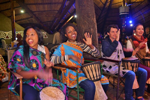 Victoria Falls: Boma Dinner & Drum Show with Transfers