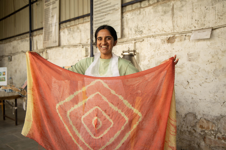 Jaipur: Natürliches Färben, Blockdruck, Tie &amp; Dye Workshop