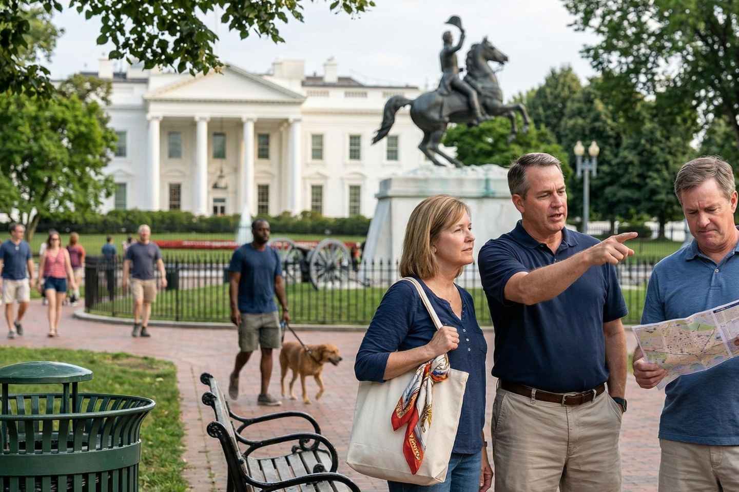 Washington DC Private Walking Landmarks Tour - America’s Main Street and White House –Private Full-Day Tour