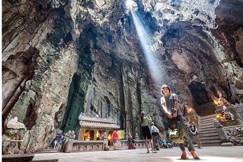 Verken Lady Buddha, Marble Mountains en Am Phu CaveGedeelde ochtendtour met lunch