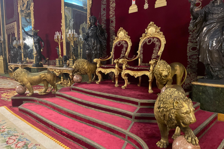 Madrid: Visita al Palacio Real - semiprivada o privadaMadrid: Visita al Palacio Real - privada