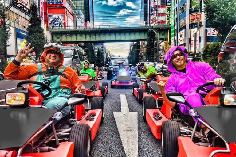 GoKart Tokyo: Tour del centro storico |8 destinazioni in 100 minutiGo Kart Tokyo Oldtown |8 destinazioni|