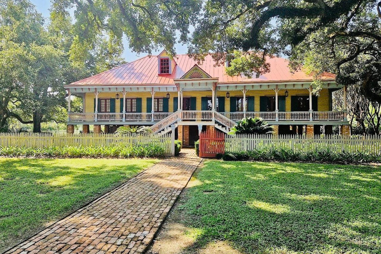 Från New Orleans: Oak Alley eller Laura Plantation Tour