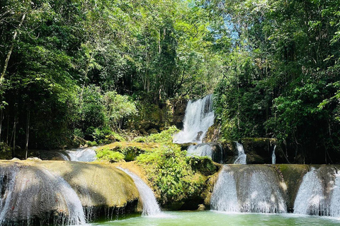 Zipline, YS Falls &amp; Pelican Bar Private Tour From MontegoBayZipline, YS Falls&amp; Pelican Bar Private Tour From Montego Bay