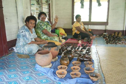 Nadi: Natadola Beach, Lawai Village, and Temple Tour