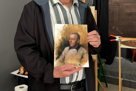 Florence: Create Your Own Oil Painting in a Real Art Studio Sunday Premium Atelier Session