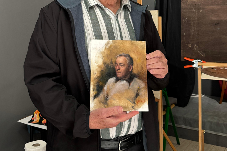 Florence: Create Your Own Oil Painting in a Real Art Studio Sunday Premium Atelier Session