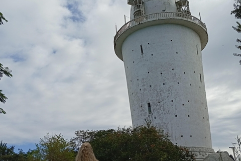 Kandy: Tea estate Factory & Waterfalls, Ambuluwawa tour