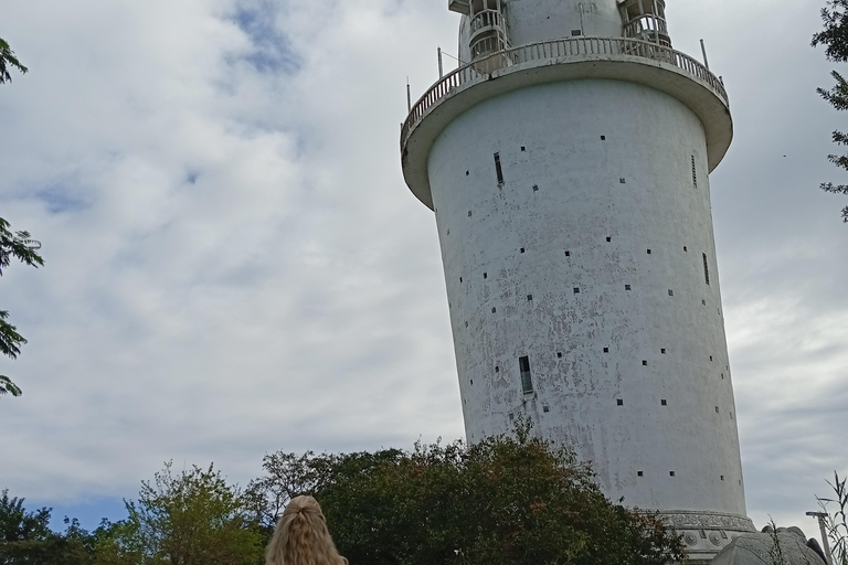 Kandy: Tea estate Factory & Waterfalls, Ambuluwawa tour