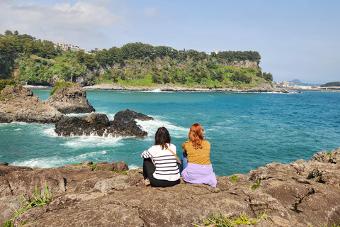 Jeju Zuid: Mt.Hallasan en UNESCO Geopark bustour