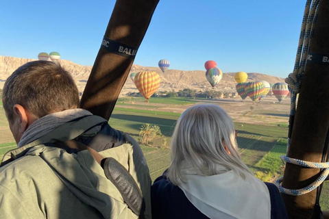 Luksor: Lot balonem nad Zachodnim Brzegiem przed wschodem słońca