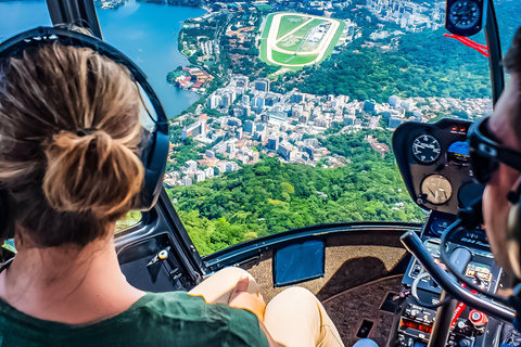 Rio de Janeiro: Helikoptervlucht Christus de Verlosser 30 min