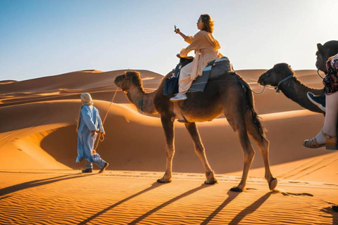 Agadir/Taghazout: Desert Tour Camel Riding & Sandboarding