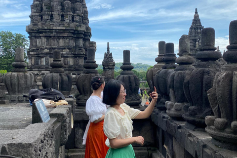 Yogyakarta: Prambanan Temple Guided Private Tour with Ticket Prambanan Temple Guided Private Tour without Ticket
