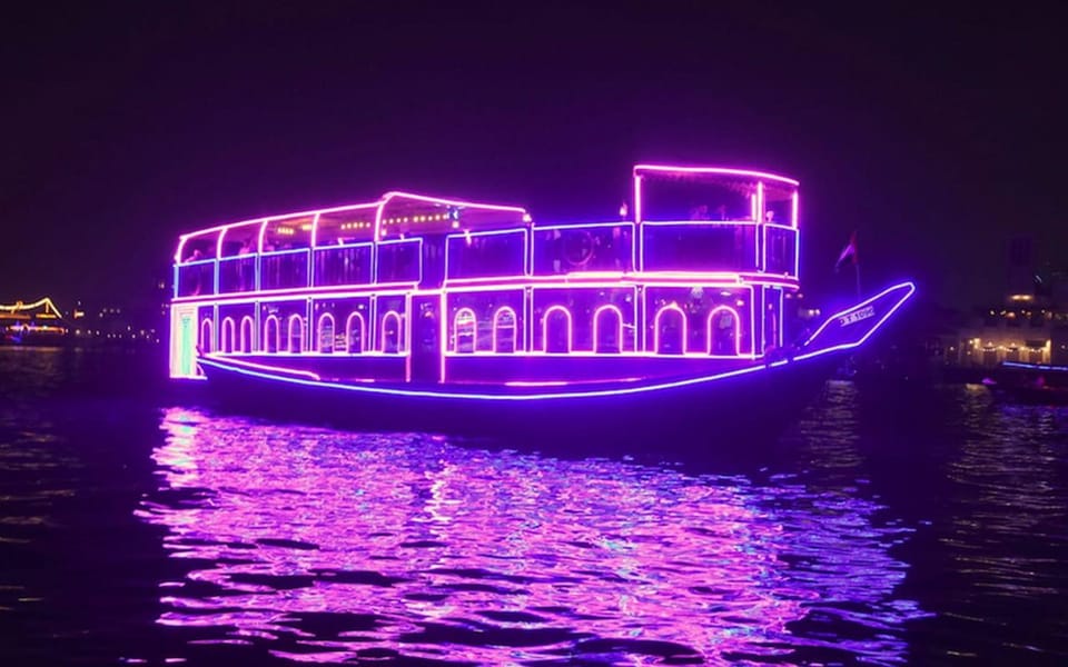 Dubai Deira Dhow Cruise Buffet Diner Met Entertainment GetYourGuide