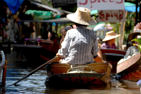 Bangkok:Damnoen Saduak & Maeklong Railway with Bus