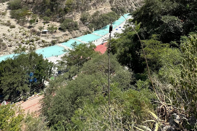 From CDMX: Early Tolantongo Hotsprings Tour with Cave Visit