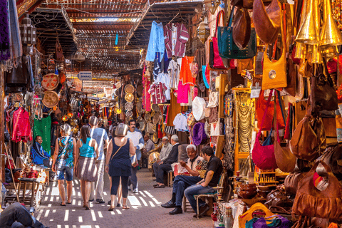 Marrakech: Privé-winkeltour in de souks van de medina