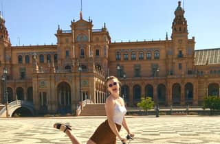 Sevilla: Tour mit dem Elektroroller