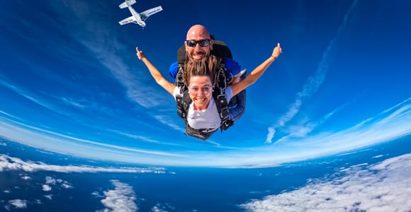 Gran Canaria : Skydiving over Maspalomas Dunes