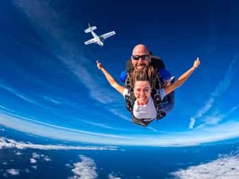 Gran Canaria : Fallskjermhopping over sanddynene i Maspalomas