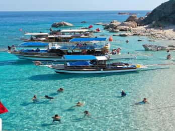 From Alanya, Side To Adrasan Suluada Boat Tour with Lunch