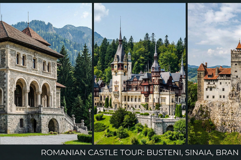 3 Castles 1 Day Tour Sibiu : Dracula’s, Peles, & Wednesday Audio Guide 24 Languages