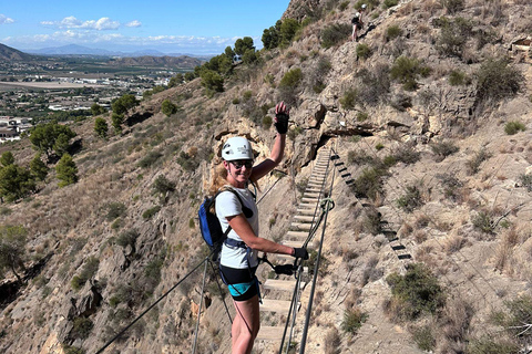 Alicante: Redovan Via Ferrata AufstiegK2 (Familienbereich)