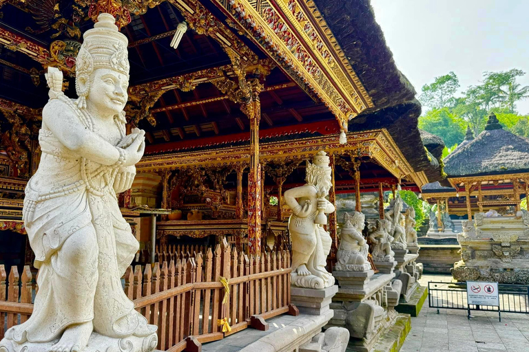 Ubud privato: Cascate, tempio dell&#039;acqua, terrazza di risoTour di un giorno (10-12 ore di tour), escluse le tariffe dei biglietti d&#039;ingresso