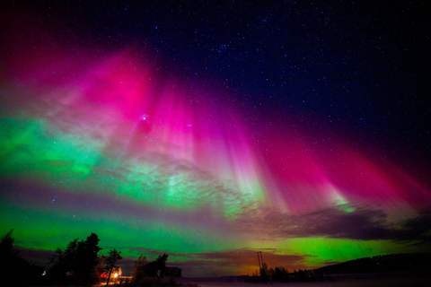 Levi: Private Northern Lights Hunt in a 4x4 SUV