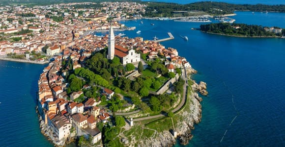 Rovinj: Führung mit Mittagessen und Transfer