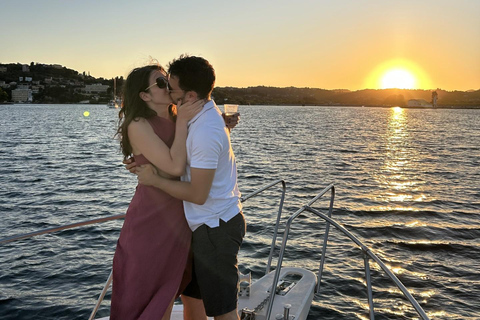 Corfu: Private Sunset Boat Cruise