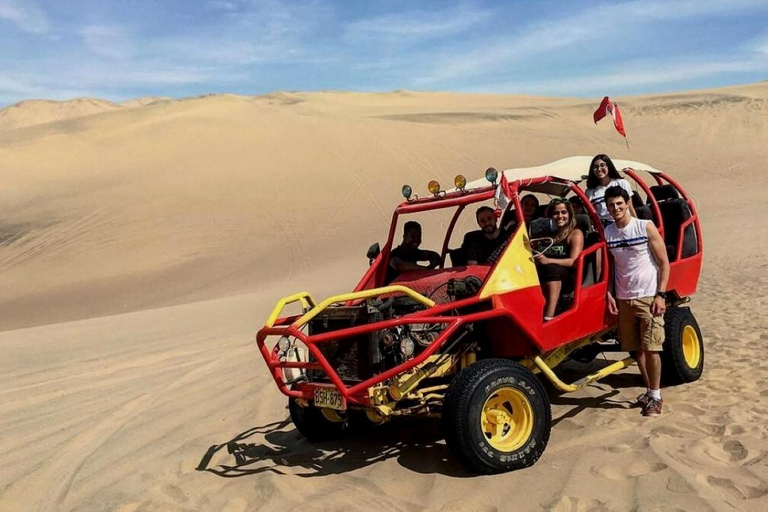 Ica- Huacachina-Sandboarding + Buggy - Prise en charge à l&#039;hôtel