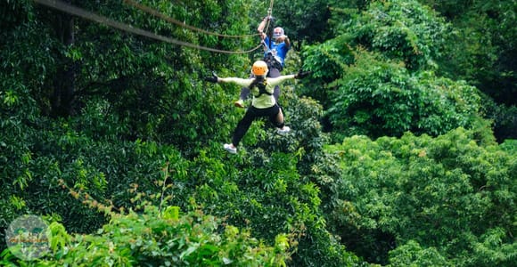 Koh Samui: ATV Riding, Ziplining or Both with Transfers