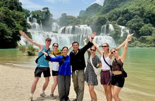 Cao Bằng: Bản-Giốc-Detian-Wasserfälle – Tagestour & Lokalkolorit