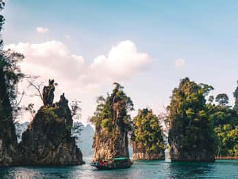 From Surat Thani : Khao Sok Private Boat Tour