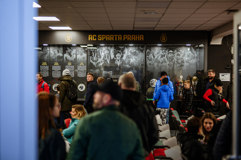 Prag: Rundtur på AC Sparta Prahas stadionPrag, Spanien: Rundvandring på AC Sparta Prahas stadion