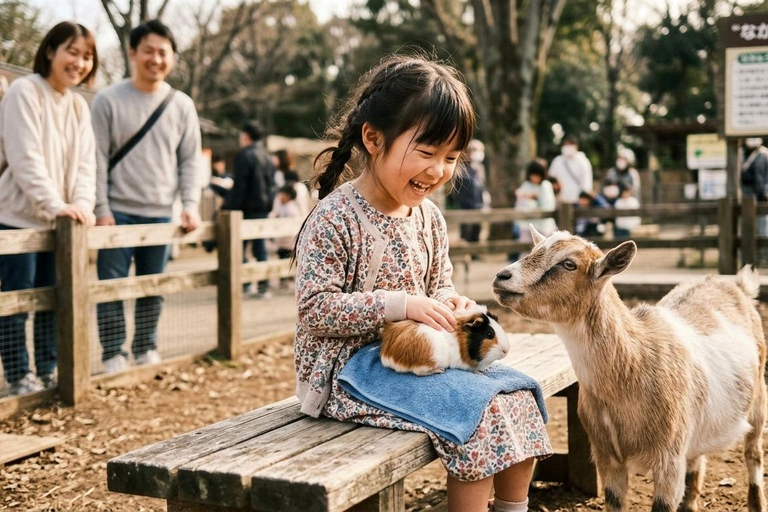Tokyo: Ichikawa City Zoo Tour with Red Pandas & Punch-kun