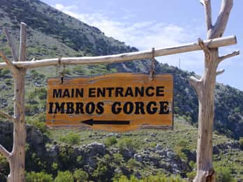 Escursione nella GOLA DI IMBROS da CHANIA
